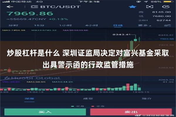 炒股杠杆是什么 深圳证监局决定对富兴基金采取出具警示函的行政监管措施