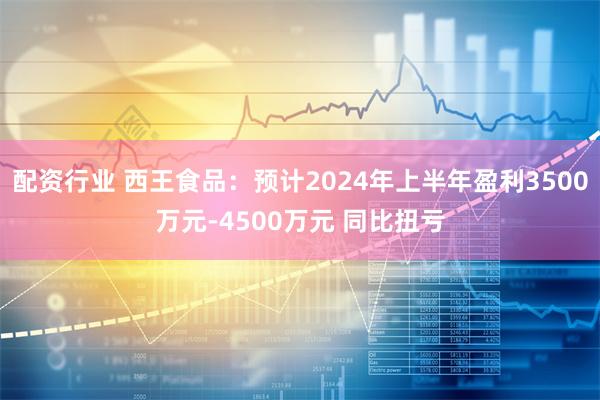 配资行业 西王食品：预计2024年上半年盈利3500万元-4500万元 同比扭亏