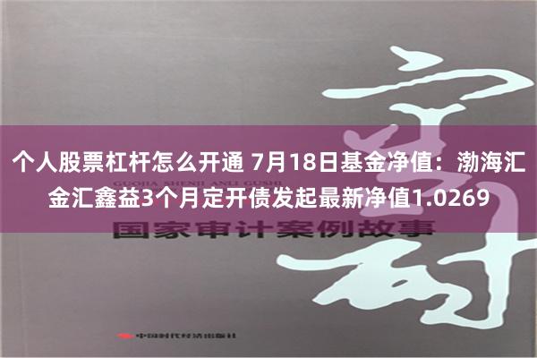 个人股票杠杆怎么开通 7月18日基金净值：渤海汇金汇鑫益3个月定开债发起最新净值1.0269