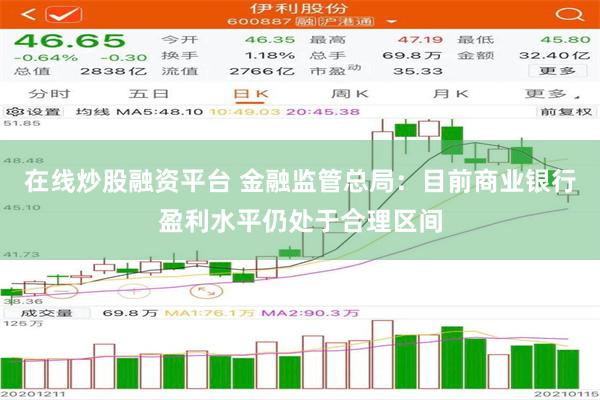 在线炒股融资平台 金融监管总局：目前商业银行盈利水平仍处于合理区间