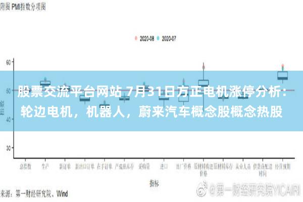 股票交流平台网站 7月31日方正电机涨停分析：轮边电机，机器人，蔚来汽车概念股概念热股