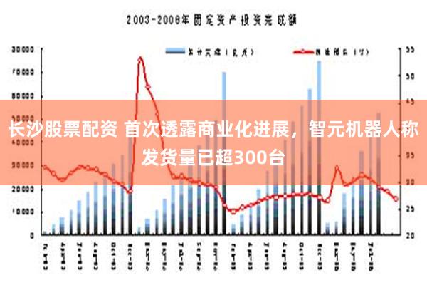 长沙股票配资 首次透露商业化进展，智元机器人称发货量已超300台