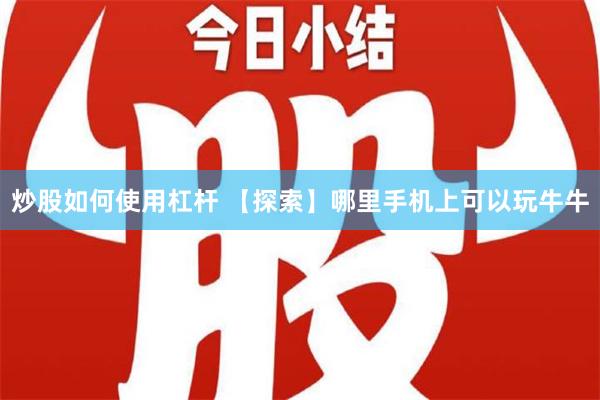 炒股如何使用杠杆 【探索】哪里手机上可以玩牛牛